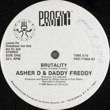 Load image into Gallery viewer, Asher D &amp; Daddy Freddy : Brutality (12&quot;, Promo)