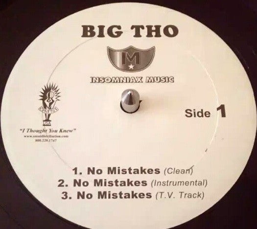 Big Tho : N​o​ ​M​i​s​t​a​k​e​s​ ​/​ ​C​h​o​c​o​l​a​t​e​ ​C​h​i​p / W​e​ ​C​a​n​'​t​ ​B​e​ ​S​t​o​p​p​e​d (12