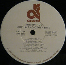 Load image into Gallery viewer, Tommy Roe : Sheila And Other Hits (LP, Comp)