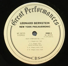 Load image into Gallery viewer, Sergei Prokofiev, Georges Bizet : Leonard Bernstein, The New York Philharmonic Orchestra : Prokofiev: Classical Symphony / Bizet: Symphony In C (LP, RE)