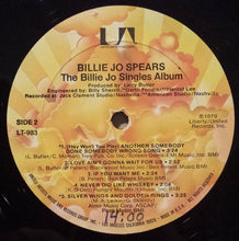 Load image into Gallery viewer, Billie Jo Spears : The Billie Jo Singles Album (LP, Comp)