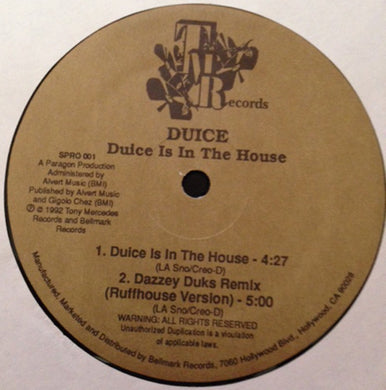 Duice : Duice Is In The House (12