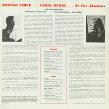 Load image into Gallery viewer, Donald Leace, Carol Hedin : At The Shadows (LP, Album, Mono)