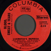 Load image into Gallery viewer, Blood, Sweat And Tears : Lucretia Mac Evil / Lucretia's Reprise (7", Styrene, Pit)