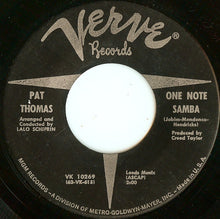 Load image into Gallery viewer, Pat Thomas (5) : Desafinado / One Note Samba (7")