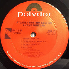 Load image into Gallery viewer, Atlanta Rhythm Section : Champagne Jam (LP, Album, Pit)