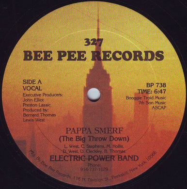 Electric Power Band : Pappa Smerf (The Big Throw Down) (12