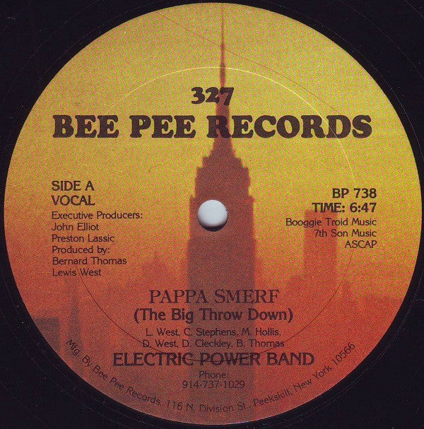 Electric Power Band : Pappa Smerf (The Big Throw Down) (12