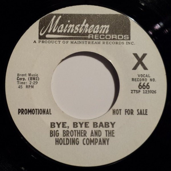 Big Brother & The Holding Company : Bye, Bye Baby (7