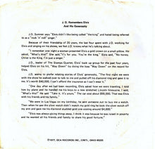 Load image into Gallery viewer, J. D. Sumner : Elvis Has Left The Building / Sweet, Sweet Spirit (7&quot;)