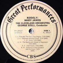 Load image into Gallery viewer, Sergei Prokofiev / Zoltán Kodály / George Szell, The Cleveland Orchestra : Lt. Kijé Suite / Háry János Suite (LP, Album, RE)