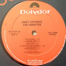 Load image into Gallery viewer, The Inmates (2) : First Offence (LP, Album, 53)