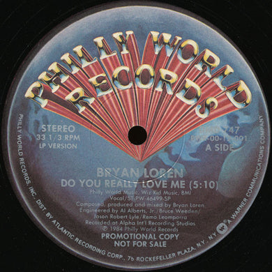 Bryan Loren : Do You Really Love Me (12