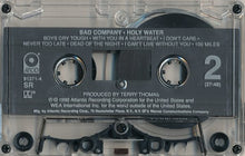 Load image into Gallery viewer, Bad Company (3) : Holy Water (Cass, Album)