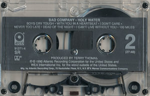 Bad Company (3) : Holy Water (Cass, Album)