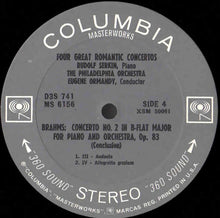 Load image into Gallery viewer, Johannes Brahms / Felix Mendelssohn-Bartholdy / Robert Schumann - Rudolf Serkin, Eugene Ormandy, The Philadelphia Orchestra : Rudolf Serkin Plays Four Great Romantic Piano Concertos  (3xLP, Comp + Box)