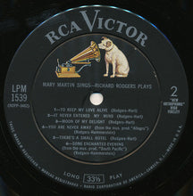 Load image into Gallery viewer, Mary Martin And Richard Rodgers : Mary Martin Sings Richard Rodgers Plays (LP, Album)