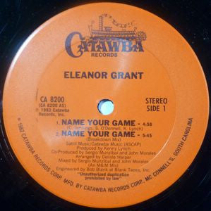 Eleanor Grant : Name Your Game (12
