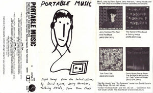 Various : Portable Music (Eight Songs From The Latest Albums By David Byrne, Jerry Harrison, Talking Heads, Tom Tom Club) (Cass, Comp)