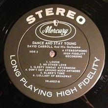 Load image into Gallery viewer, David Carroll &amp; His Orchestra : Dance And Stay Young (LP, Album)