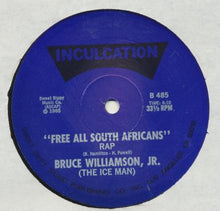 Load image into Gallery viewer, Alison Mills Newman / Bruce Williamson Jr. : Apartheid Must Die / Free All South Africans (Rap) (12")