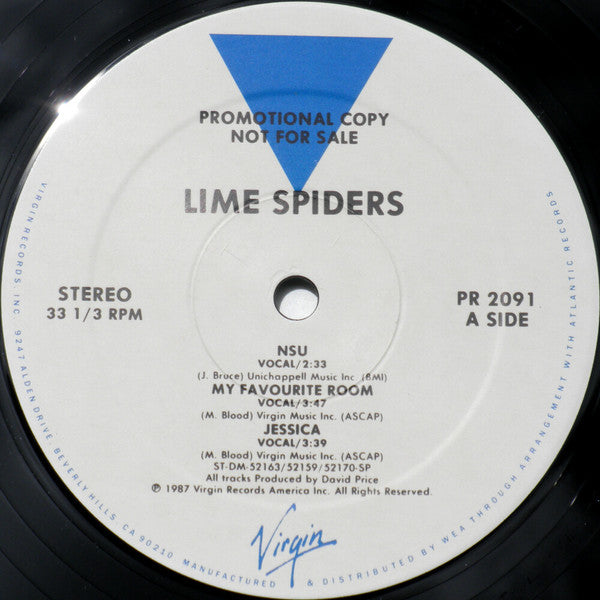 The Lime Spiders : NSU / My Favorite Room / Jessica (12