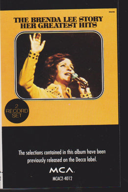 Brenda Lee : The Brenda Lee Story Her Greatest Hits (Cass, Comp, RE)