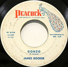Load image into Gallery viewer, James Booker : Gonzo   /   Cool Turkey (7&quot;, Single)