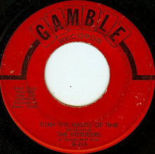 Load image into Gallery viewer, The Intruders : Cowboys To Girls / Turn The Hands Of Time (7&quot;, Red)