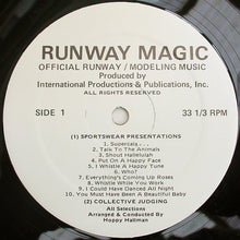 Load image into Gallery viewer, Unknown Artist : Runway Magic (LP)
