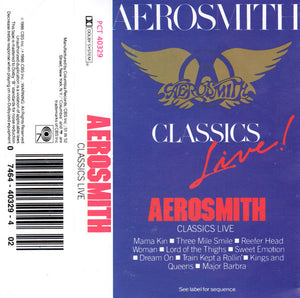 Aerosmith : Classics Live (Cass, Album)