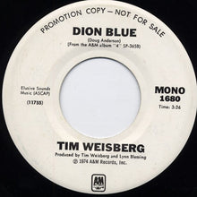 Load image into Gallery viewer, Tim Weisberg : Dion Blue (7", Promo)