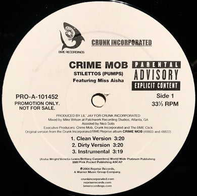 Crime Mob Featuring Miss Aisha : Stilletos (Pumps) (12