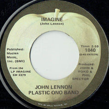 Load image into Gallery viewer, John Lennon, The Plastic Ono Band : Imagine (7", Single, Win)
