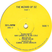 Load image into Gallery viewer, Kay Lande &amp; Alan Cole (2) : The Wizard Of Oz (7")