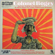 Load image into Gallery viewer, Sir Adrian Boult / The London Philharmonic Orchestra : Coloney Bogey / 14 Great Military Marches! (LP, Album, RE, RM)