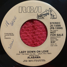 Load image into Gallery viewer, Alabama : Lady Down On Love (7", Single, Promo)