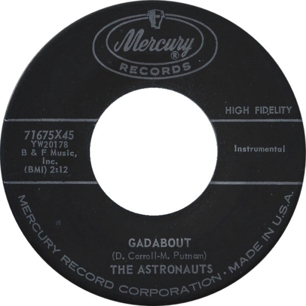 The Astronauts (11) : Alabama Jubilee / Gadabout (7