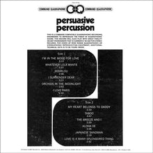 Load image into Gallery viewer, Terry Snyder And The All Stars : Persuasive Percussion (LP, Quad, RE)