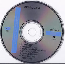 Load image into Gallery viewer, Pearl Jam : Dissident (CD, Single, Blu)