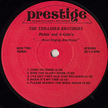 Load image into Gallery viewer, The Thrasher Brothers : Pick&#39;n And A-Grin&#39;n  (LP)