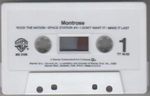 Montrose (2) : Montrose (Cass, Album)