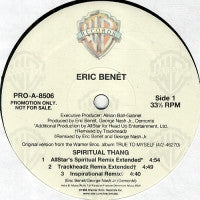 Eric Benét : Spiritual Thang (12