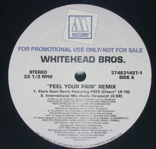 Load image into Gallery viewer, Whitehead Bros. : Feel Your Pain (Remix) (12&quot;, Promo)