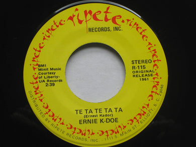 Ernie K-Doe / Dallas Frazier : Te Ta Te Ta Ta / Elvira (7