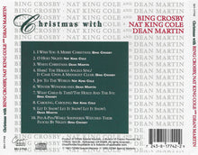 Load image into Gallery viewer, Bing Crosby, Nat King Cole, Dean Martin : Christmas With Bing Crosby, Nat King Cole And Dean Martin (CD, Comp)