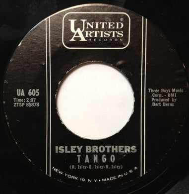 The Isley Brothers : Tango / She's Gone (7