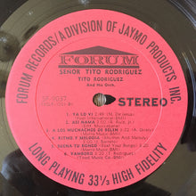 Load image into Gallery viewer, Tito Rodriguez &amp; His Orchestra : Señor Tito Rodriguez (LP, Album, RE)