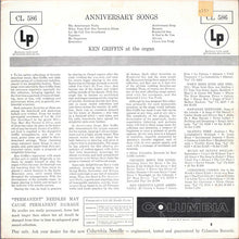 Load image into Gallery viewer, Ken Griffin (2) : Anniversary Songs (LP, Album, RP)