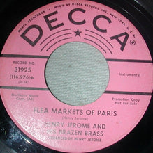 Load image into Gallery viewer, Henry Jerome And His Orchestra : Theme From Peyton Place / Flea Markets Of Paris (7", Promo)